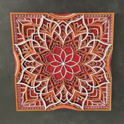 Mandala orange