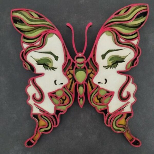 Papillon multicouches